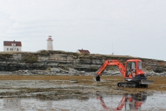 Rénovation du phare de l'île aux Perroquets