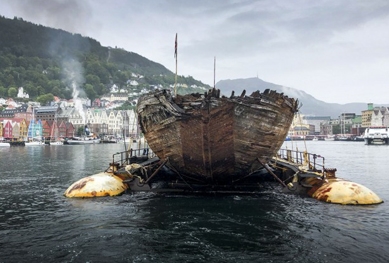 L'épave de Maud regagne la Norvège après 85 ans 